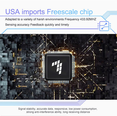 Careud 882 Wireless Solar Powered Tyre Pressure Monitoring System