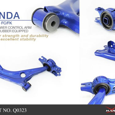 Hardrace Front Lower Control Arm HR 2PCS/SET | Honda Civic Sport FK 7