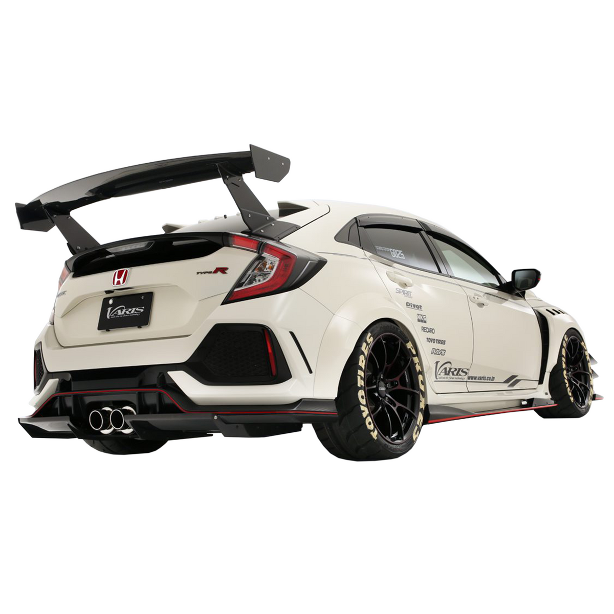 Varis Carbon Fiber Widebody Kit | Honda Civic Type R | FK8 2.0T K20C1 ...