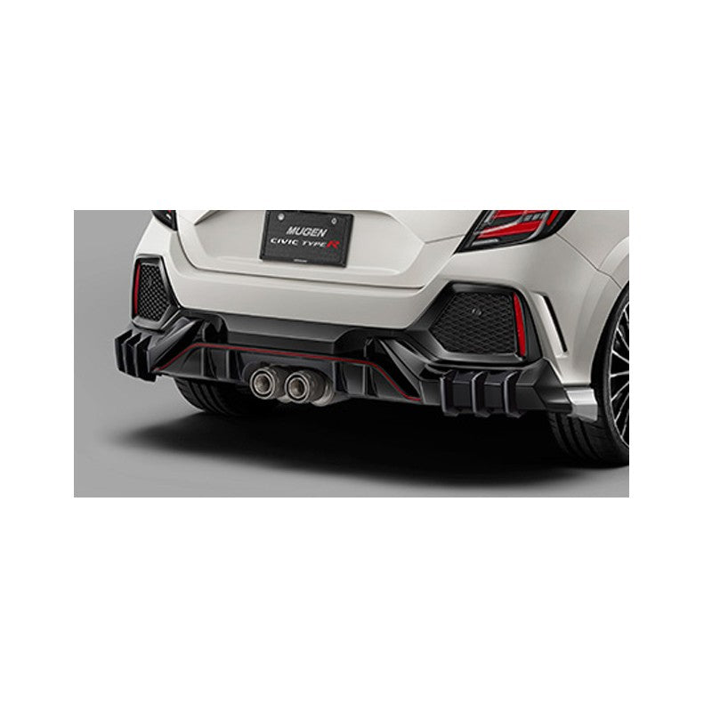 Fk8 Type R Diffuser Mugen Rear Bumper Diffuser | Honda Civic Type R | FK8 2.0T K20C1 | 201 ...