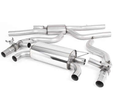 Milltek GPF / OPF Back System with Quad GT-90 Exhaust -EC APPROVED | BMW M2 Competition | F87 | 2018+