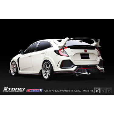 Tomei EXpreme Ti Full Titanium Exhaust System | Honda Civic Type R | FK8 2.0T K20C1 | 2017+