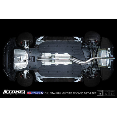 Tomei EXpreme Ti Full Titanium Exhaust System | Honda Civic Type R | FK8 2.0T K20C1 | 2017+