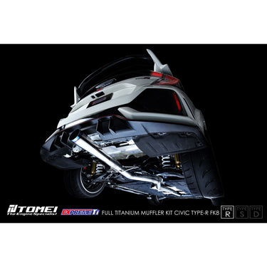 Tomei EXpreme Ti Full Titanium Exhaust System | Honda Civic Type R | FK8 2.0T K20C1 | 2017+