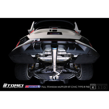 Tomei EXpreme Ti Full Titanium Exhaust System | Honda Civic Type R | FK8 2.0T K20C1 | 2017+