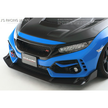 J's Racing Front Splitter Type S | Honda Civic Type R | FK8 2.0T K20C1 | 2017+
