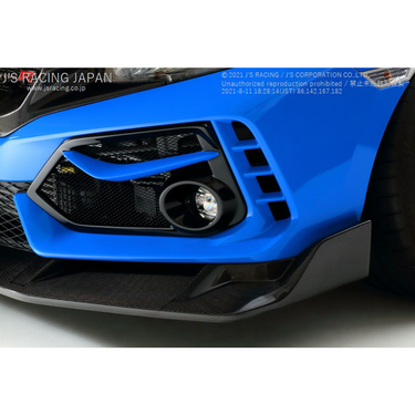 J's Racing Front Splitter Type S | Honda Civic Type R | FK8 2.0T K20C1 | 2017+