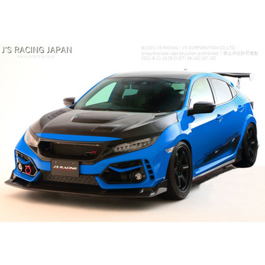 J's Racing Front Splitter Type S | Honda Civic Type R | FK8 2.0T K20C1 | 2017+