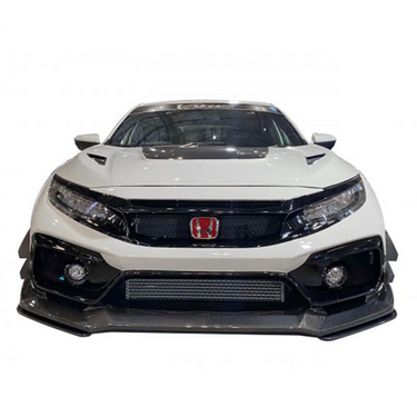 Varis Arising-II Front Bumper Lip Guards | Honda Civic Type R | FK8 2.0T K20C1 | 2017+