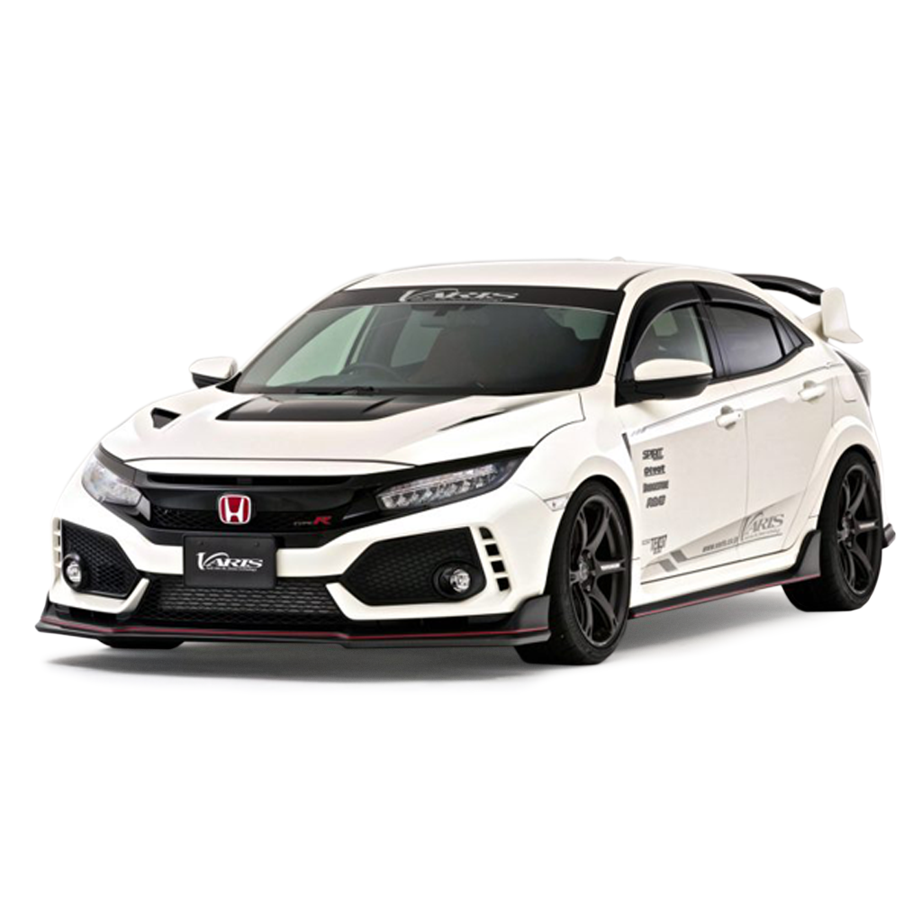 VARIS Arising-I Front Lip Spoiler | Honda Civic Type R | FK8 2.0T K20C ...