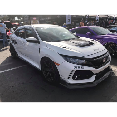 Varis Arising-I Vented Cooling Bonnet | Honda Civic Type R | FK8 2.0T K20C1 | 2017+