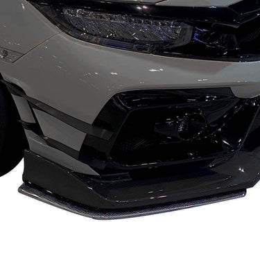 Varis Arising-II Front Bumper Lip Guards | Honda Civic Type R | FK8 2.0T K20C1 | 2017+