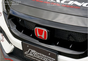 J's Racing Front Sports Grille | Honda Civic Type R | FK8 2.0T K20C1 | 2017+