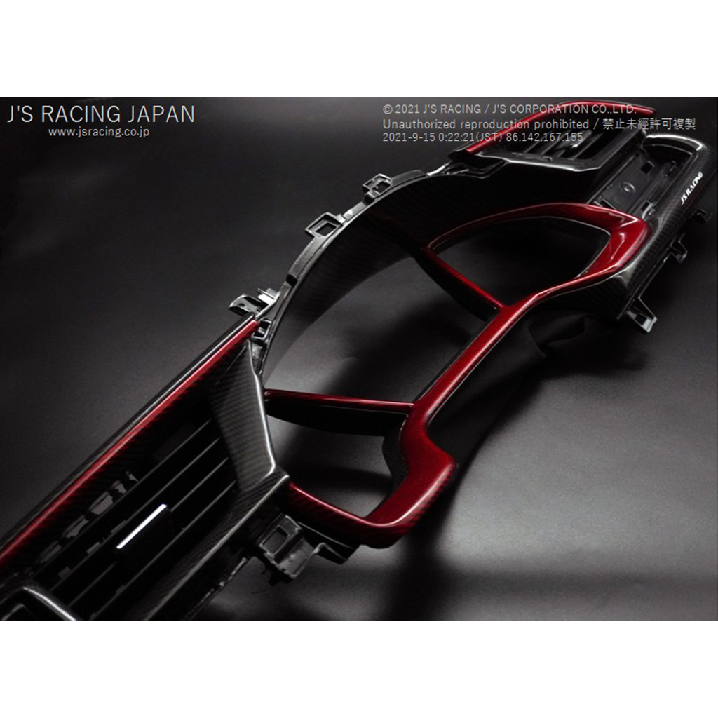 J's Racing Carbon Cluster Surround | Honda Civic Type R | FK8 2.0T K20 ...