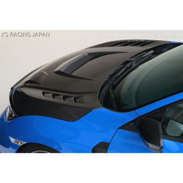 J's RACING Type-V Bonnet Aluminium Net | Honda Civic Type R | FK8 2.0T K20C1 | 2017+