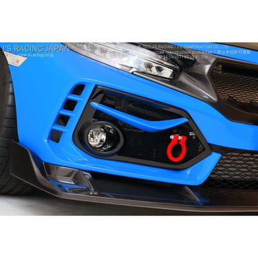 J's RACING Front Sports Garnish | Honda Civic Type R | FK8 2.0T K20C1 | 2017+