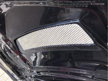 J's Racing Aero Bonnet Type-V Carbon / Carbon | Honda Civic Type R | FK8 2.0T K20C1 | 2017+