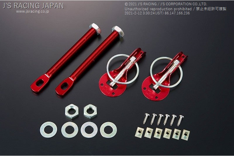 J's Racing Bonnet Pins – Dream Automotive