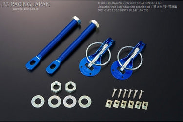 J's Racing Bonnet Pins