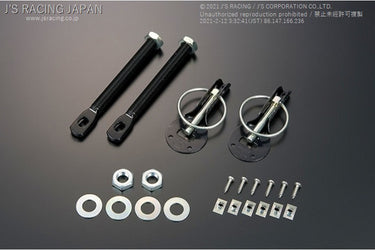 J's Racing Bonnet Pins