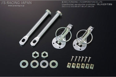 J's Racing Bonnet Pins