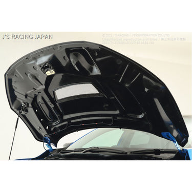 J's RACING Aero Bonnet Type-V Inner Rain Protector | Honda Civic Type R | FK8 2.0T K20C1 | 2017+