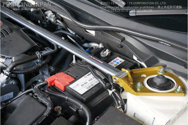 J's Racing Front Tower Bar | Honda Civic Type R | FK8 2.0T K20C1 | 2017+