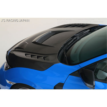 J's RACING Aero Bonnet Type-V Inner Rain Protector | Honda Civic Type R | FK8 2.0T K20C1 | 2017+
