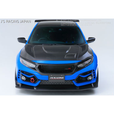 J's RACING Front Sports Garnish | Honda Civic Type R | FK8 2.0T K20C1 | 2017+