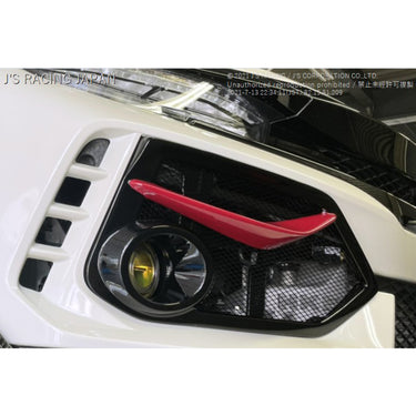 J's RACING Front Sports Garnish | Honda Civic Type R | FK8 2.0T K20C1 | 2017+