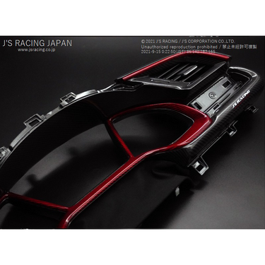 J's Racing Carbon Cluster Surround | Honda Civic Type R | FK8 2.0T K20C1 | 2017+