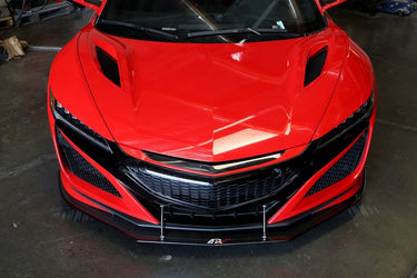 APR Carbon Fiber Front Bumper Wind Splitter | Honda NSX | NC1 3.5T V6 Hybrid | 2016+