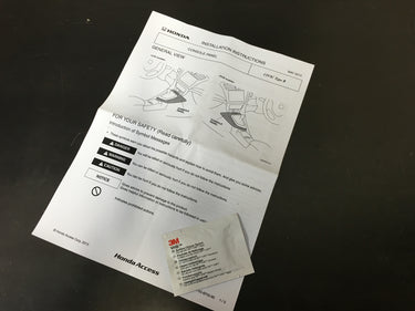 Genuine Honda Carbon Fibre Console Decoration | Honda Civic Type R | FK2 2.0T K20C1 | 2015-2016 | LHD Only