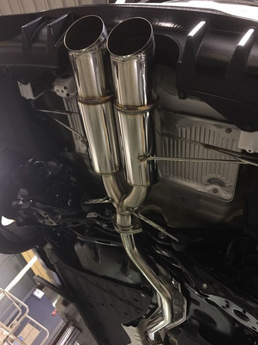 J's Racing SUS Exhaust Plus Dual Semi-Titanium 70RS Exhaust System | Honda Civic Type R | FK8 2.0T K20C1 | 2017+