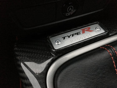 Genuine Honda Carbon Fibre Console Decoration | Honda Civic Type R | FK2 2.0T K20C1 | 2015-2016 | LHD Only