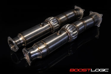 Boost Logic High Flow Downpipes | Honda NSX | NC1 3.5T V6 Hybrid | 2017+