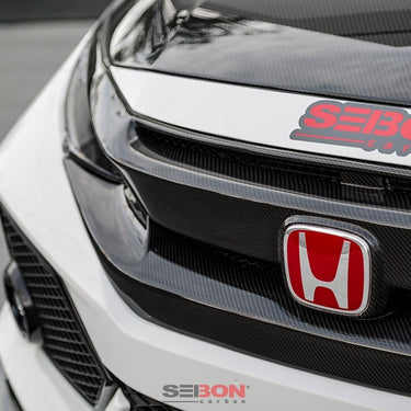 Seibon OEM-Style Carbon Fibre Front Grille | Honda Civic Type R | FK8 2.0T K20C1 | 2017+