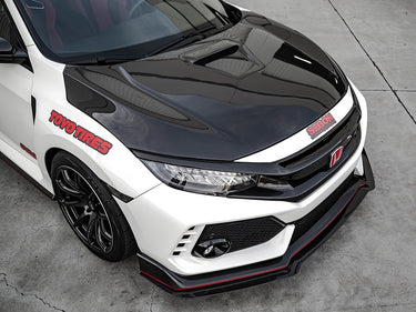 SEIBON OEM-STYLE CARBON FIBRE BONNET | Honda Civic Type R | FK8 2.0T K20C1 | 2017+