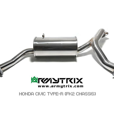 Armytrix Cat-Back Valvetronic Exhaust System | Honda Civic Type R | FK2 2.0T K20C1 | 2015-2016 | LHD Only
