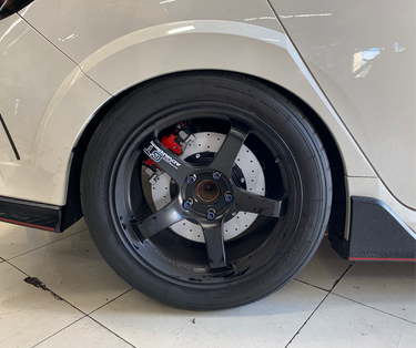 Ballade Sports Rear Big Rotor Kit | Honda Civic Type R | FK8 2.0T K20C1 | 2017+