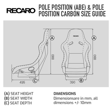 RECARO | Pole Position ABE | Standard Black Shell
