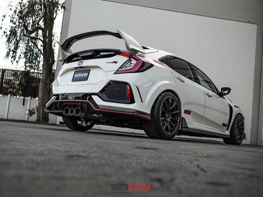 Seibon OEM-Style Carbon Fibre Rear Lip | Honda Civic Type R | FK8 2.0T K20C1 | 2017+