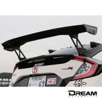 J's Racing 3D GT-Wing Type-1 Wet Carbon 1600mm | Honda Civic Type R | FK8 2.0T K20C1 | 2017+