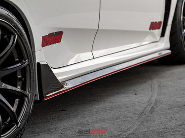 Seibon OEM-Style Carbon Fibre Side Skirts | Honda Civic Type R | FK8 2.0T K20C1 | 2017+