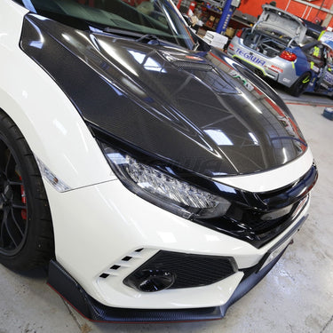 Tegiwa Carbon Fibre Vented Bonnet | Honda Civic Type R | FK8 2.0T K20C1 | 2017+