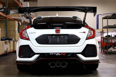 APR Carbon Fiber Rear License Plate JDM Style | Honda Civic Type R | FK8 2.0T K20C1 | 2017+