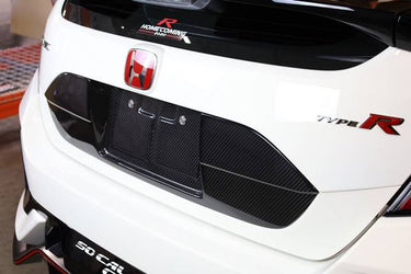 APR Carbon Fiber Rear License Plate JDM Style | Honda Civic Type R | FK8 2.0T K20C1 | 2017+