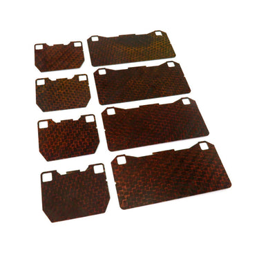 HEL Performance Carbon Fibre Brake Pad Shims | Toyota GR Yaris | G16E-GTS | 2021+