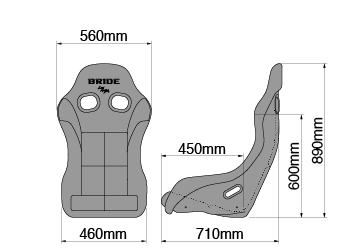 BRIDE | Zeta IV Fixed Bucket Seat – Dream Automotive BRIDE | Zeta IV Fixed Bucket Seat – Dream Automotive